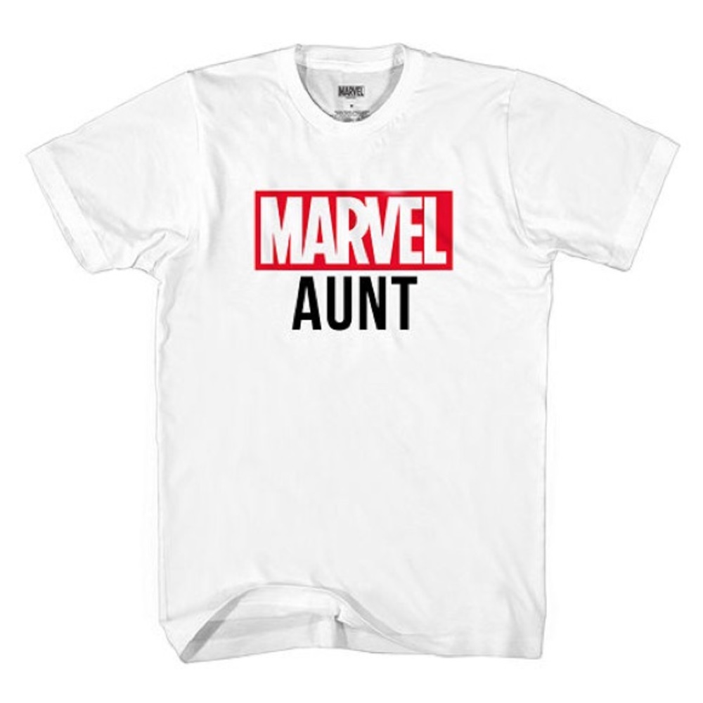 MARVEL AUNT-Comic Book Fan Family Novelty Shirt